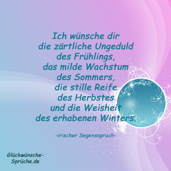 Irische Segenswünsche Zum Geburtstag